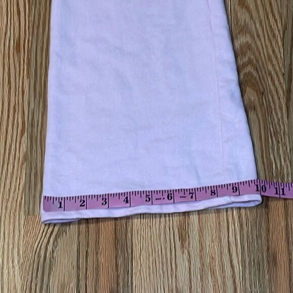 Disney Store exclusive Pink Print cue Dreams Flare Joggers, Tinkerbell, Large - Picture 8 of 10